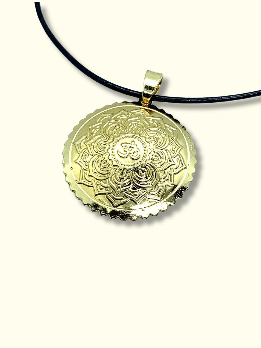 GOLD PENDANT - BUDDHIST NECKLACE