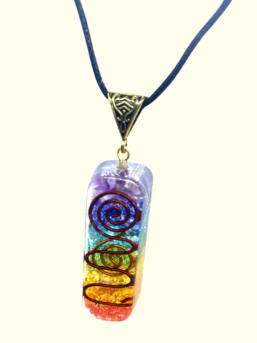 7 Chakra buddha necklace