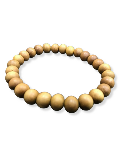 Sandalwood Beaded Buddha Bracelet