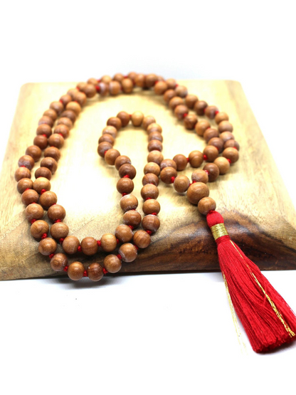 Handcrafted Sandalwood Mala