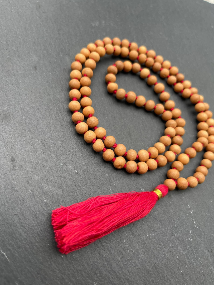 Handmade Sandalwood Meditation Mala