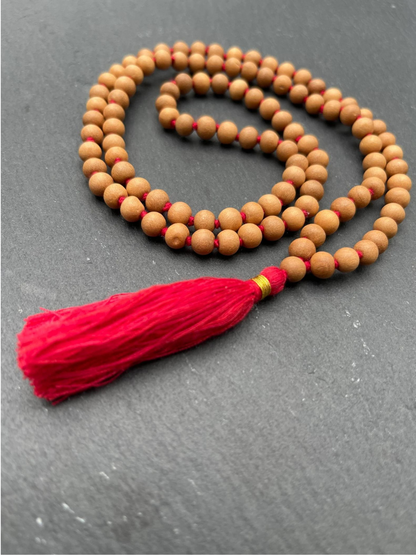 Handmade Sandalwood Meditation Mala