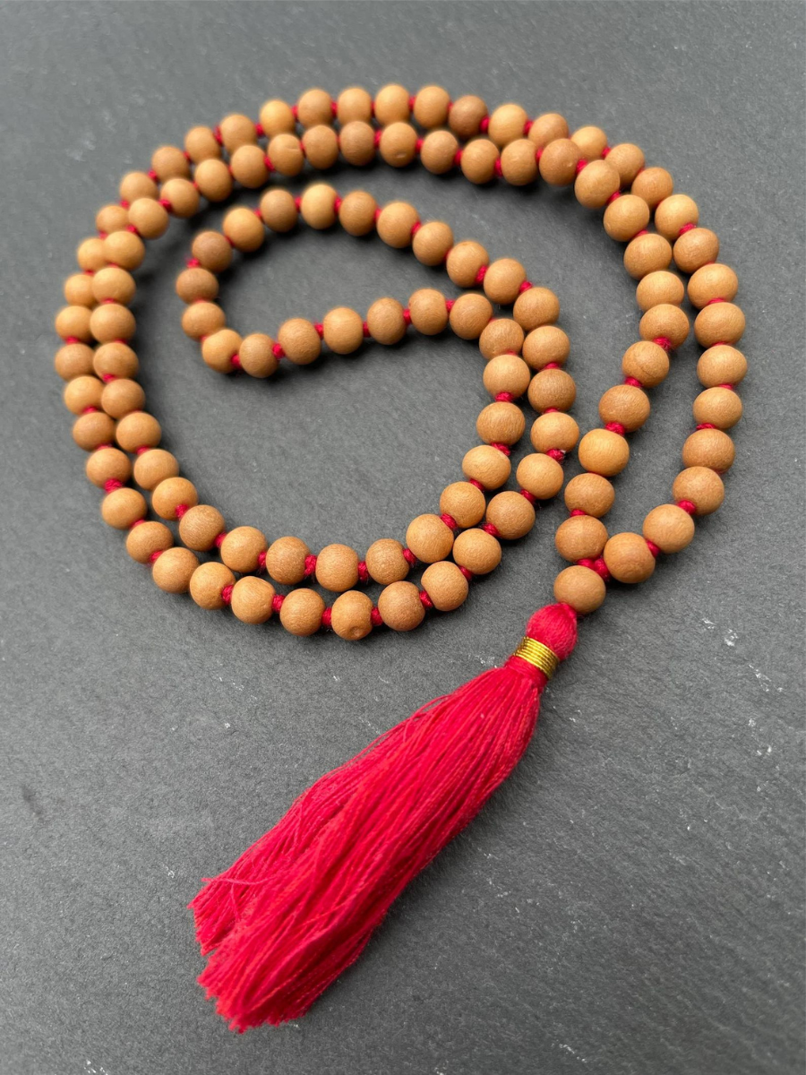 Handcrafted Sandalwood Mala