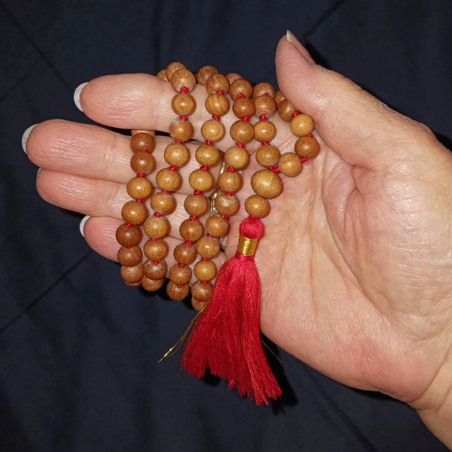 Handmade Sandalwood Meditation Mala