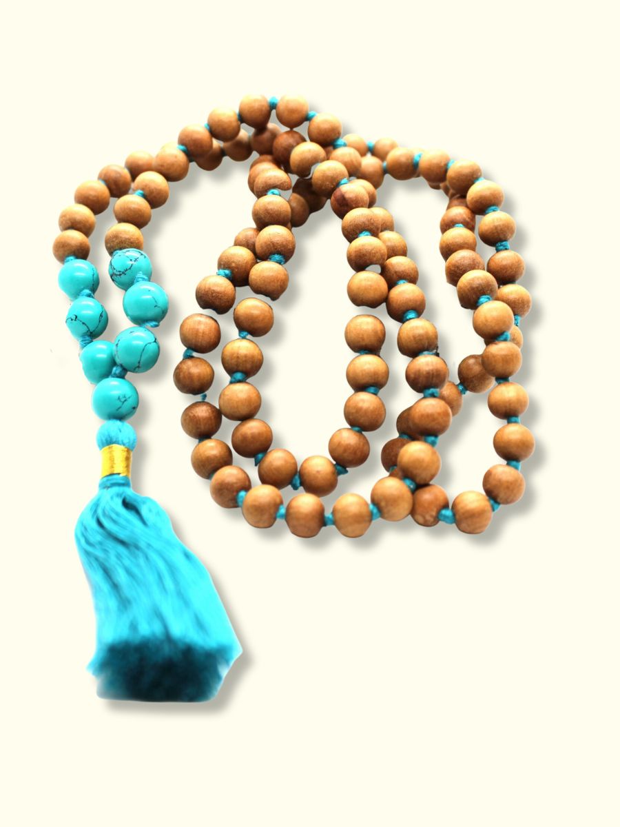 Turquoise Throat Chakra Mala