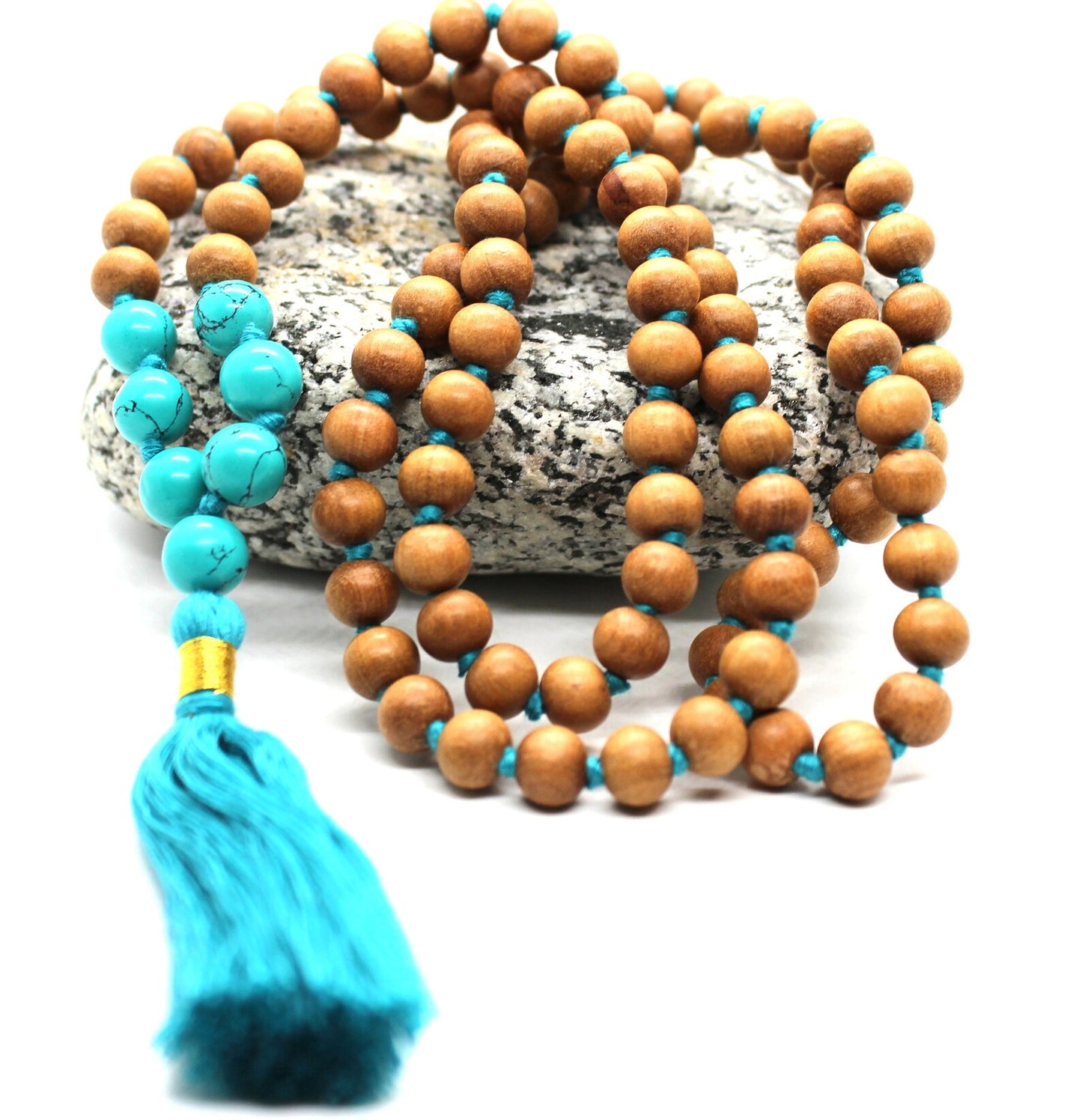 Turquoise Throat Chakra Mala