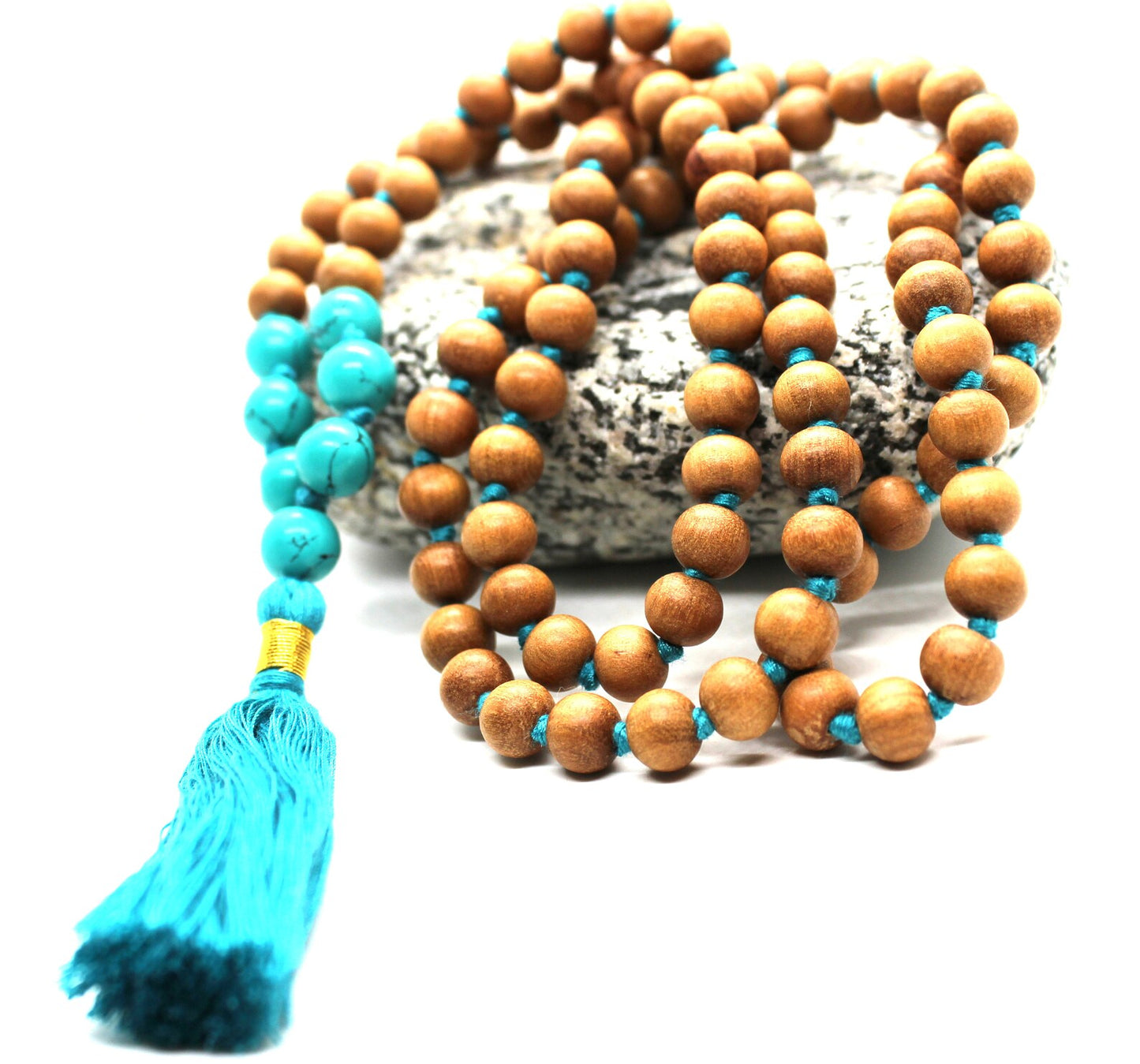 Turquoise Throat Chakra Mala