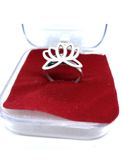 lotus buddha ring Handcrafted jewelry