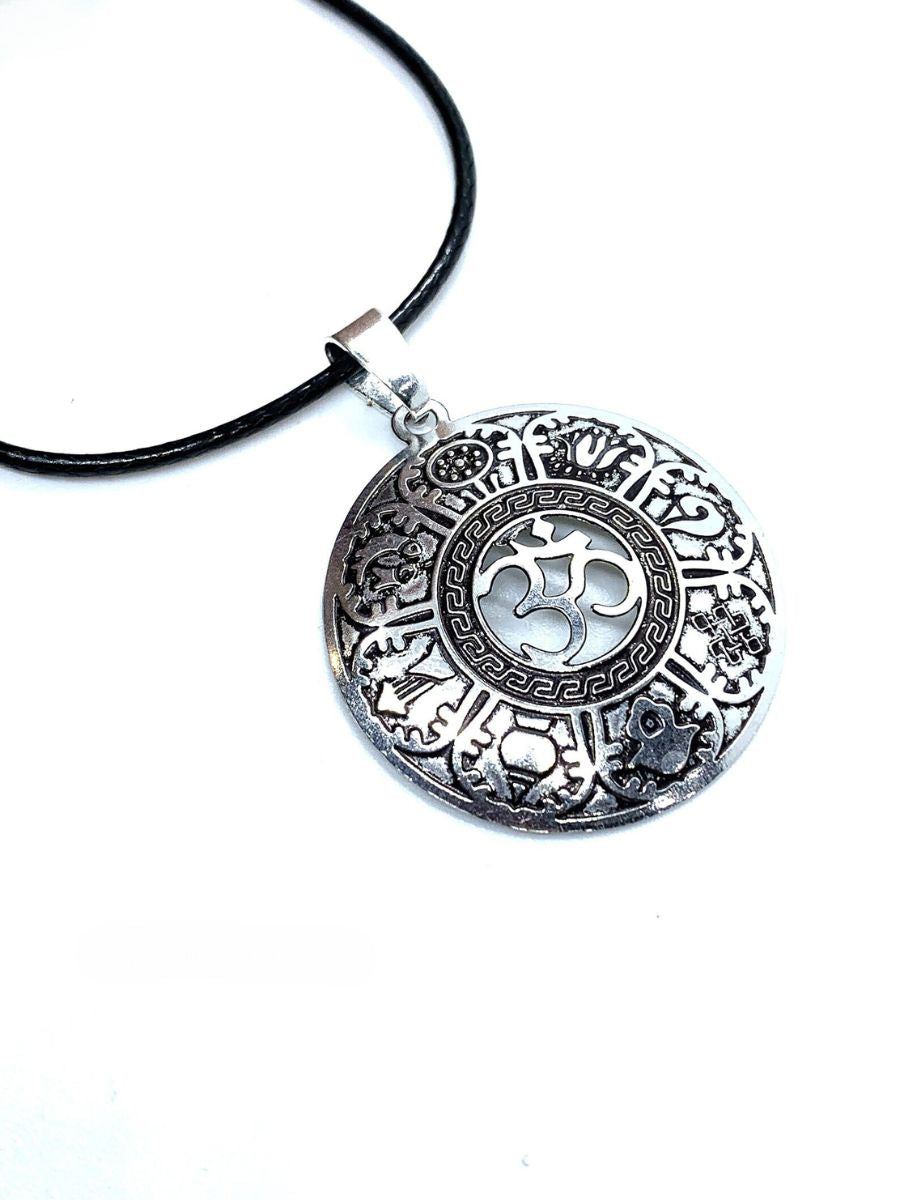 BUDDIST NECKLACE OM PENDANT