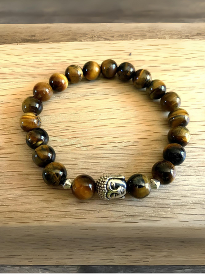 TIGER EYE BUDDHA BRACELET